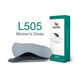 AETREX Women's Dress Orthotics insole W/ Metatarsal Support L505 in size 8